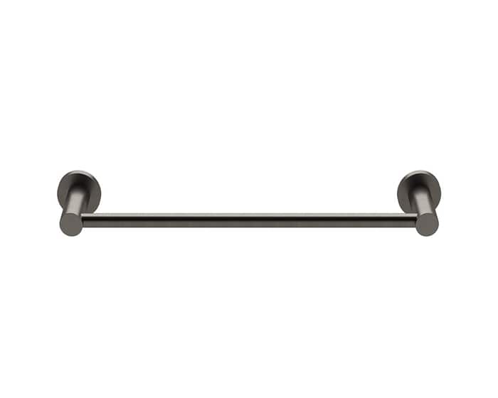 Milli Mood towel rail in brushed gunmetal