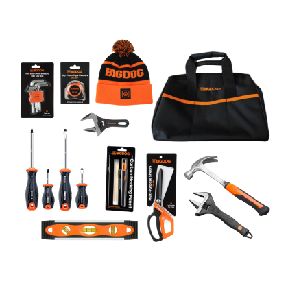A selection of BIGDOG products