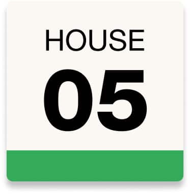 House 05 icon with green strip underneath