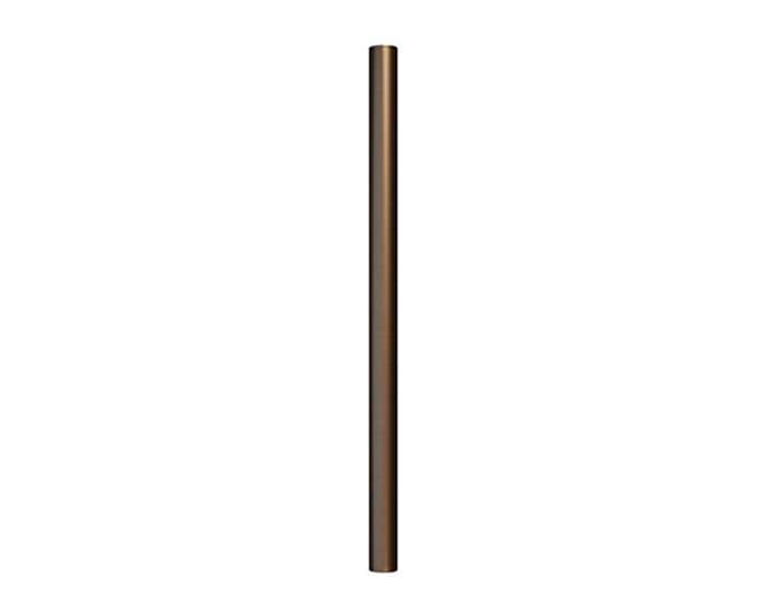 Milli Marq vertical towel rail in brushed bronze