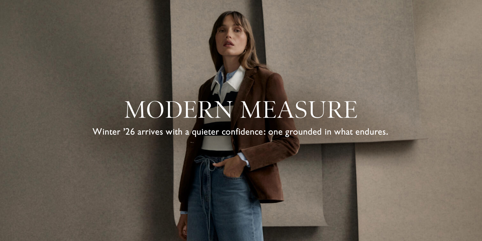 Modern Measure. Shop Now