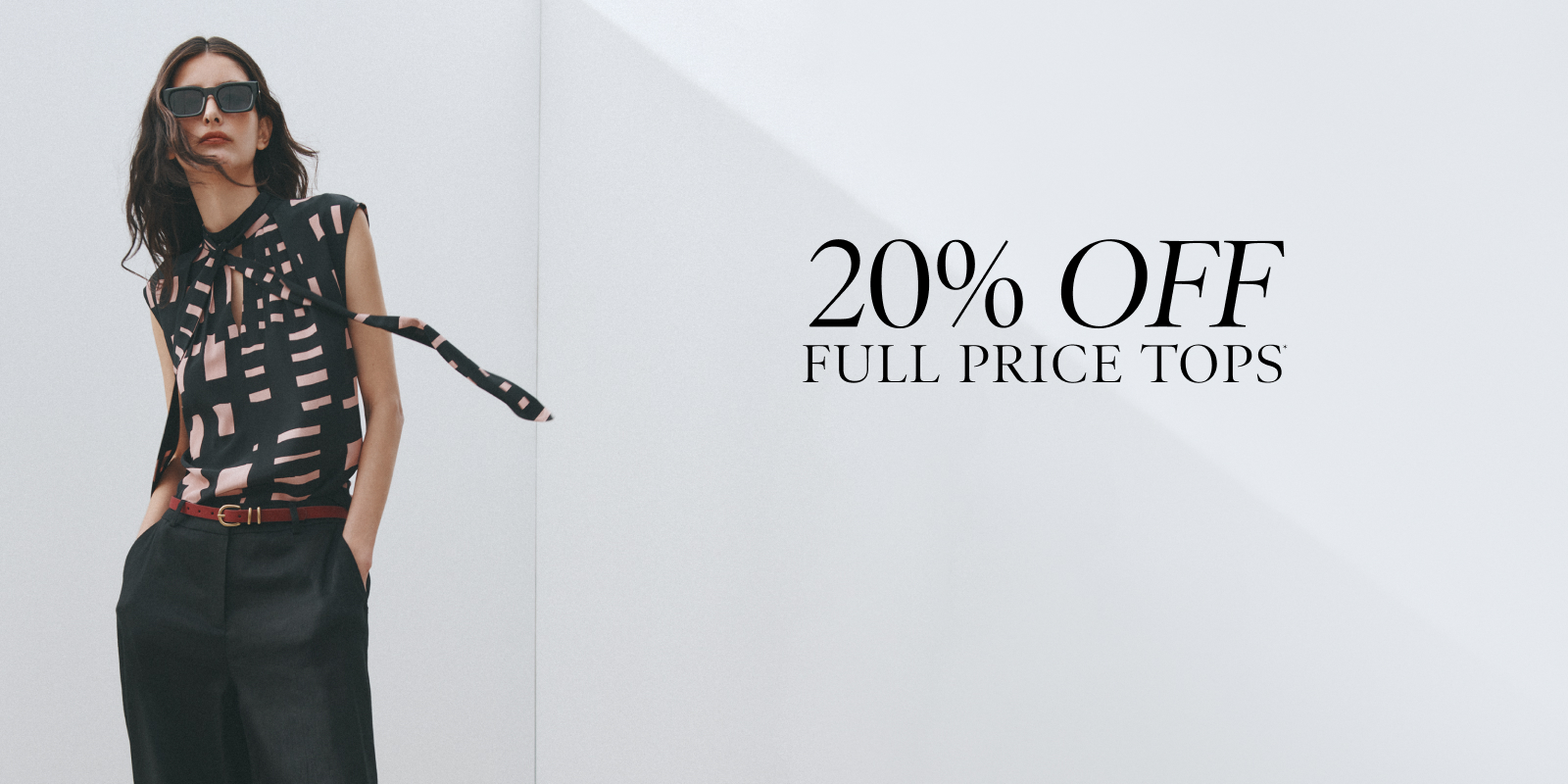 20% Off Full Price Tops. Shop Now
