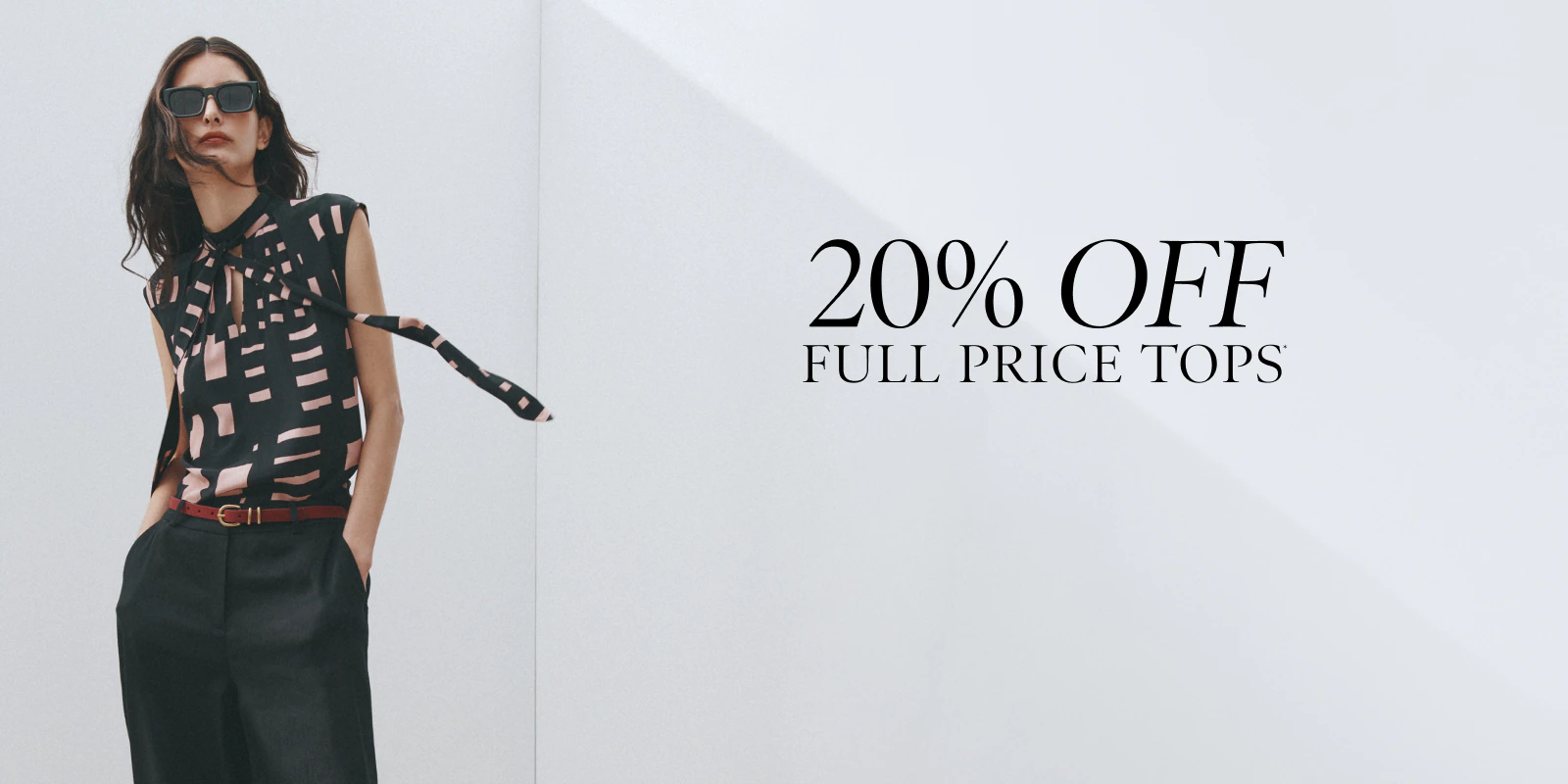20% Off Full Price Tops. Shop Now