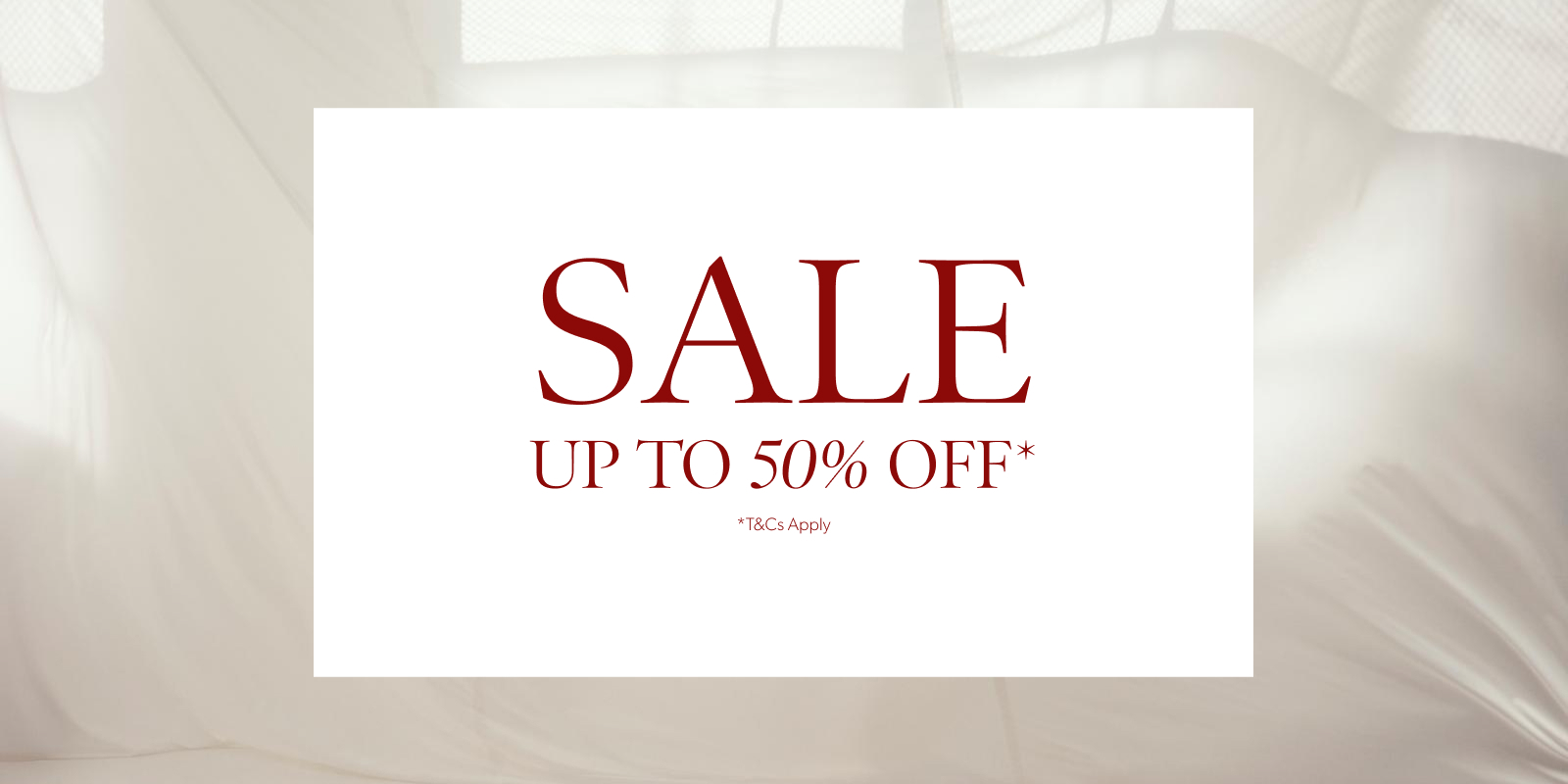 Sale Up to 50% off. Shop Now