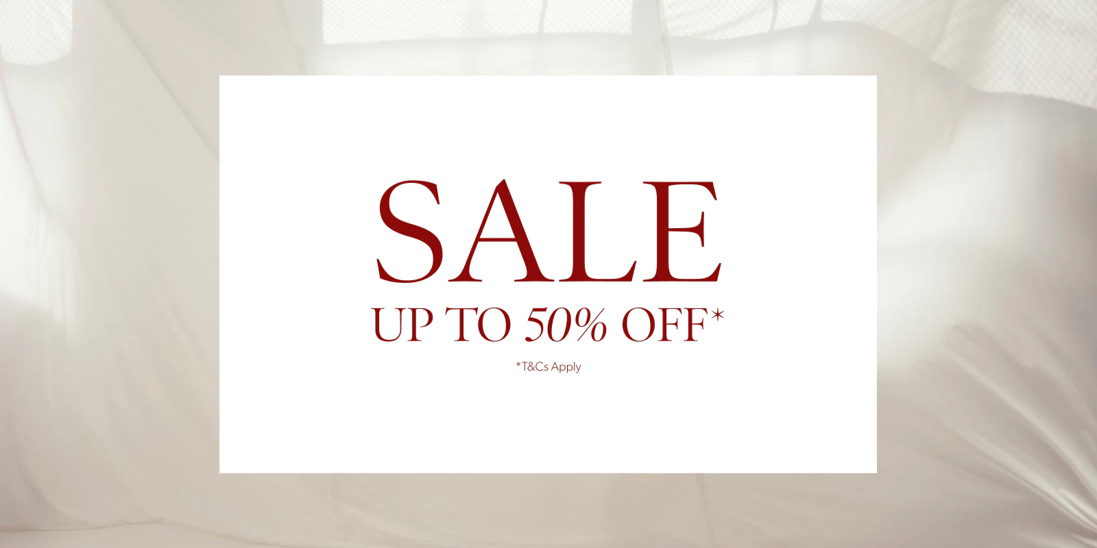 Sale Up to 50% off. Shop Now